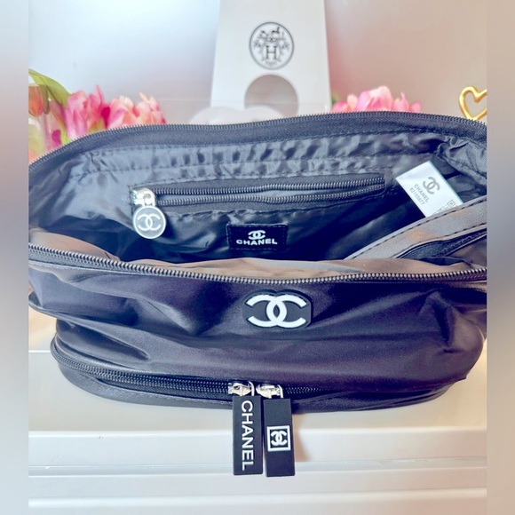 Only 1! Chanel Nylon Makeup Bag - Picture 7 of 8